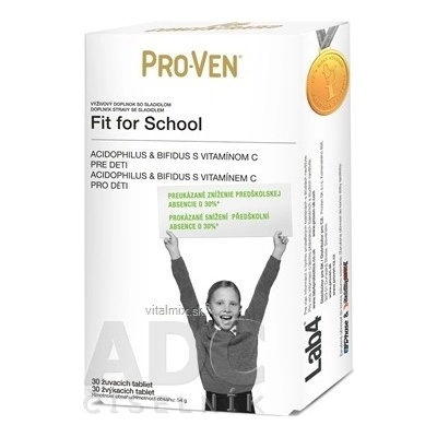 Pro-Ven Fit for School žvýkací tablety 30 ks
