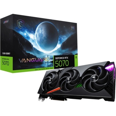 MSI GeForce RTX 5070 VANGUARD SOC 12GB GDDR7 192bit