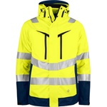 ProJob HI-VIS 6445 JACKET 3-1/Унисекс светлоотразително яке 3 в 1 - жълто/тъмносиньо M (646445zw702)