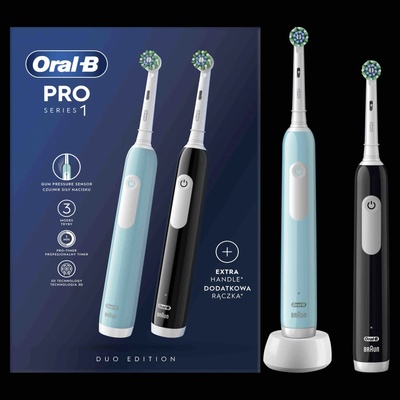 Oral-B Pro Series 1 Duo Blue & Black