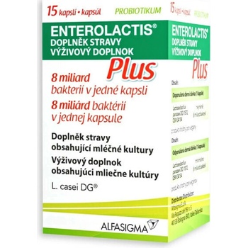 Enterolactis Plus 15 kapsúl