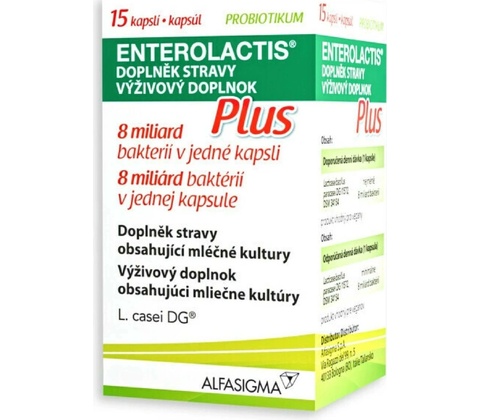 Enterolactis Plus 15 kapsúl