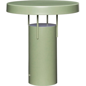 Hübsch Зелена LED затъмняваща се настолна лампа с метален абажур (височина 28 cm) BringMe - Hübsch (961504)