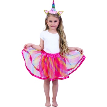 Image 1 of Rappa - Театрален костюм Еднорог - диадема и туту пола