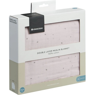 KikkaBoo Двупластово одеяло от муселин KikkaBoo - Hedge-hugs, 100 х 100 cm (31103010086)