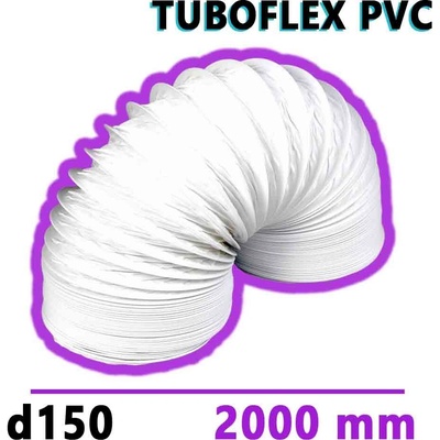 Mikawi Tuboflex Flexibilní větrací PVC potrubí 150 mm x 2000 mm 59-3494