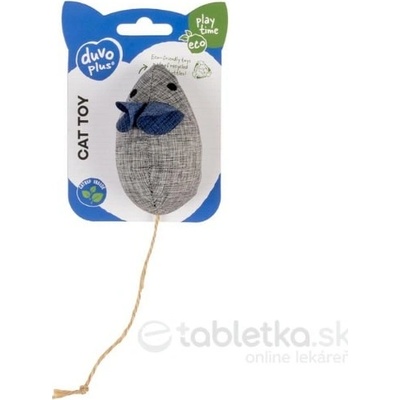 Duvo+ Eco myš s catnipom 8,5 x 4,5 x 6 cm