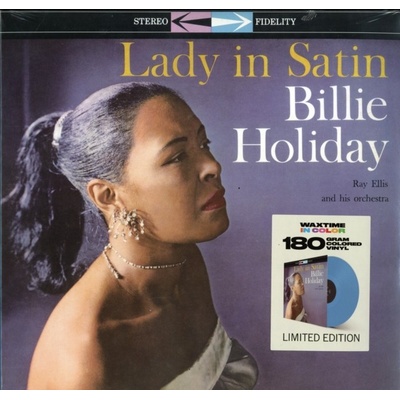 HOLIDAY BILLIE: LADY IN SATIN -COLOURED- LP