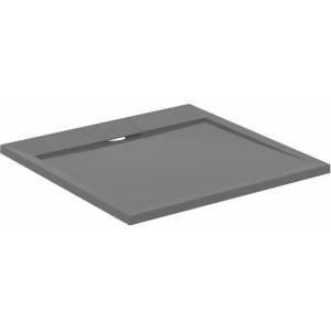 Ideal Standard i. life Ultra Flat S квадратно душ корито, асфалтово сиво, 80x80 см (T5229FS)
