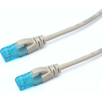 PremiumCord sputp02 patch UTP, RJ45-RJ45, level 5e, 2m, šedý