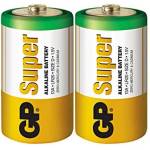 GP Batteries Алкална батерия GP SUPER LR20, 2 бр. в опаковка / shrink, 1.5V GP-BA-13A21-S2 (GP-BA-13A21-S2)
