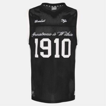 Everlast Тениска Everlast Men's BBall Top Oversized Fit Short Sleeve Performance T-Shirt - Black