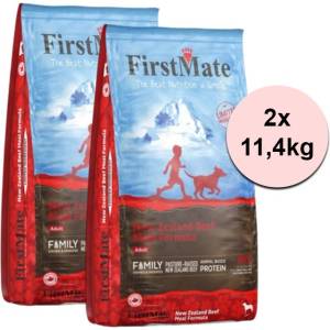 FirstMate Кучешка храна Нова Зеландия Говеждо 2 x 11, 4 кг