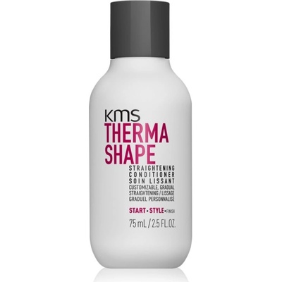 KMS Thermashape Straightening conditioner kondicionér pro uhlazení a výživu suchých a nepoddajných vlasů 75 ml