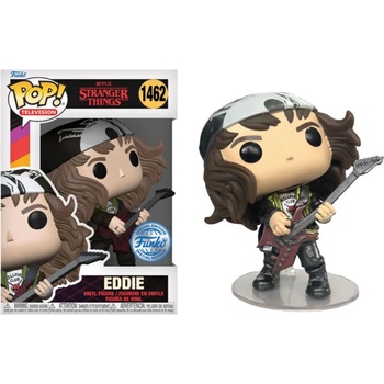 Funko Pop! 1462 Hunter Eddie with Guitar Stranger Things Special Edition
