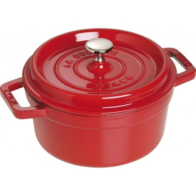 Staub Cocotte hrnec kulatý 18 cm 1,7 l červený