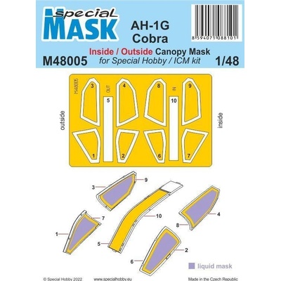 Special Hobby AH-1G Cobra Mask M48005 1:48