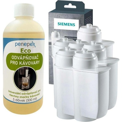 Siemens Brita Intenza TZ70003 17004340 6 ks + Penepex Eco univerzální odvápňovač 500 ml – Hledejceny.cz