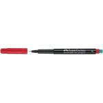 Faber-Castell Алкохолен маркер FABER-CASTELL F 0, 6 mm червен 151321 (151321)