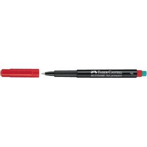 Faber-Castell Алкохолен маркер FABER-CASTELL F 0, 6 mm червен 151321 (151321)