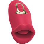 You2Toys Oral Fun Vibrator Moving Lips & Vibrating Thong Red