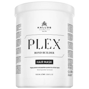 Kallos Plex Bond Builder Hair Mask Укрепваща маска за боядисана, химически третирана и изрусявана коса 1000 ml
