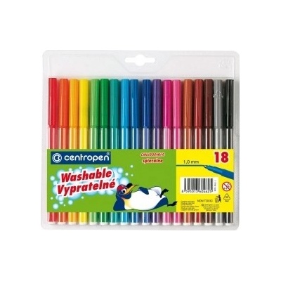 Centropen Washable 7790 18 ks