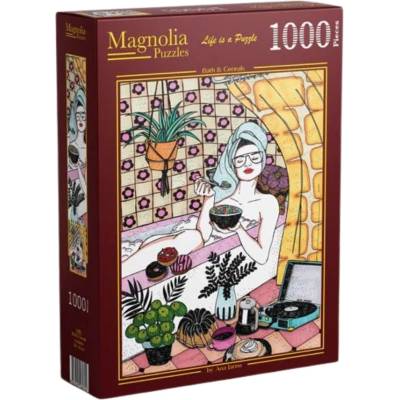 Magnolia Пъзел Magnolia от 1000 части - Релакс във ваната (3490)