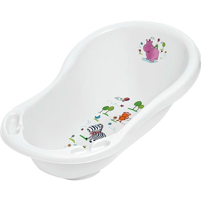 Keeeper dětská vanička 84cm Hippo s výpustí bílá – Zboží Dáma