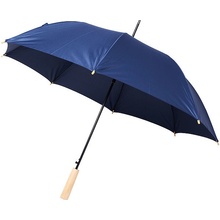 Deštník jednobarevný z recyklovaného PET tm.modrý