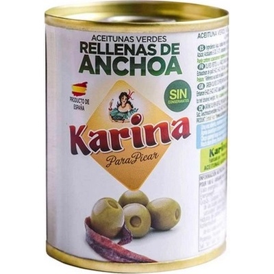 Karina Olivy plněné ančovičkou mini balení 125 g