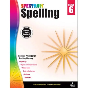 Spectrum Spelling, Grade 6 | Spectrum (ISBN: 9781483811802)
