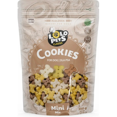 Sušenky KOSTIČKY MIX velikost MINI pro psy 350 g
