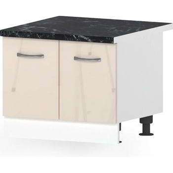 Голд - Аполо Долен кухненски шкаф за "Раховец" с 2 врати Алис b50 60 см крем гланц