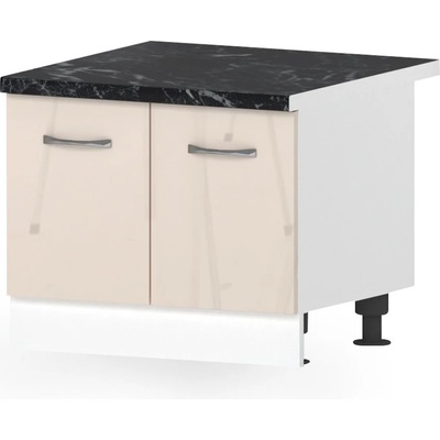 Голд - Аполо Долен кухненски шкаф за "Раховец" с 2 врати Алис b50 60 см крем гланц