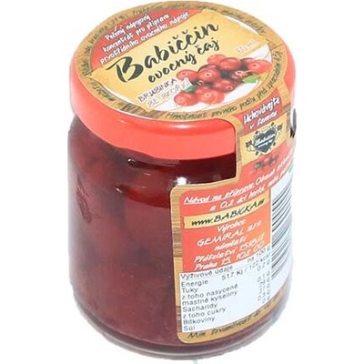 Gemiral Babičkin ovocný čaj Brusnica so škoricou 55 ml