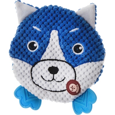 JK ANIMALS Husky šuštiaca a pískacia hračka 22 cm