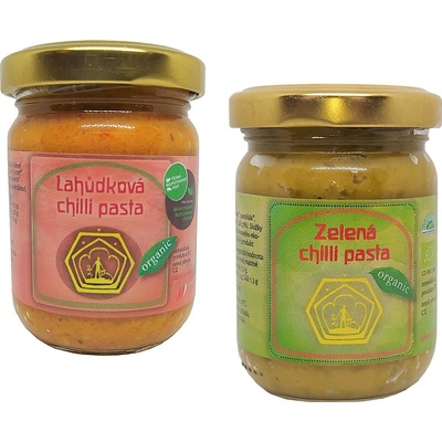 Slobodný statok Chilli pasta BIO Zelená chilli pasta 120 g