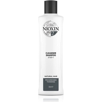 Nioxin System 2 čistiaci šampón pre jemné až normálne vlasy 300 ml