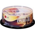 LG 25pcs lg dvd+r/8x/cake box