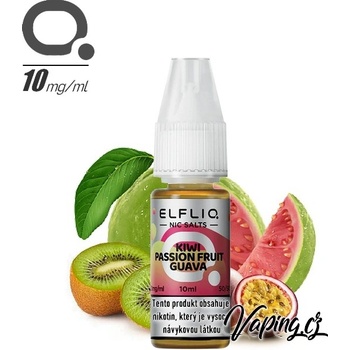 ELF LIQ Kiwi Passionfruit Guava 10 ml 10 mg