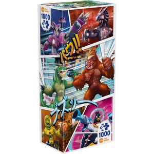 IELLO Пъзел IELLO от 1000 части - King of Tokyo: Време е за екшън (3701551701299)