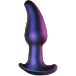 Hueman Вибриращ анален плъг Midnight Amethyst с дистанционно управление (13, 5 cm)