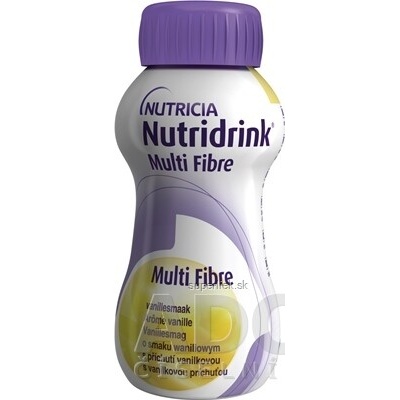 NUTRIDRINK MULTIFIBRE nápoj 4 × 200 ml