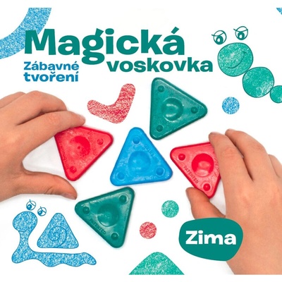 Magická voskovka Zábavné tvoření Zima LP-9448