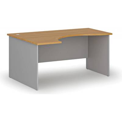 B2B Partner PRIMO GRAY 160x120 cm levý šedá/buk 6131330