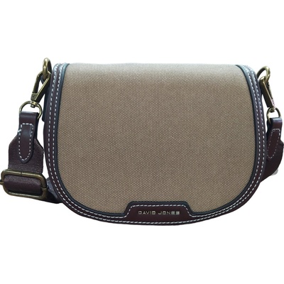 David Jones crossbody kabelka 6801-2 taupe béžová
