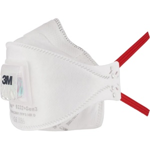 3M Противопрахова респираторна маска 3M Aura 9332+ Gen3 FFP3 с клапан (7100134314)