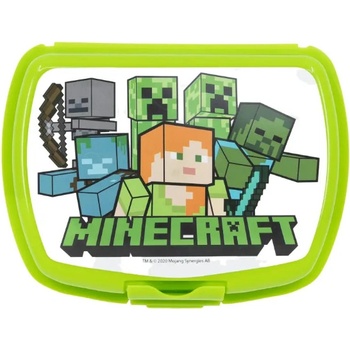 Stor plastový box na desiatu Minecraft 40438