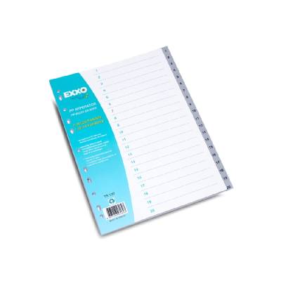 Разделител PP 20 цифри TS 120 Exxo